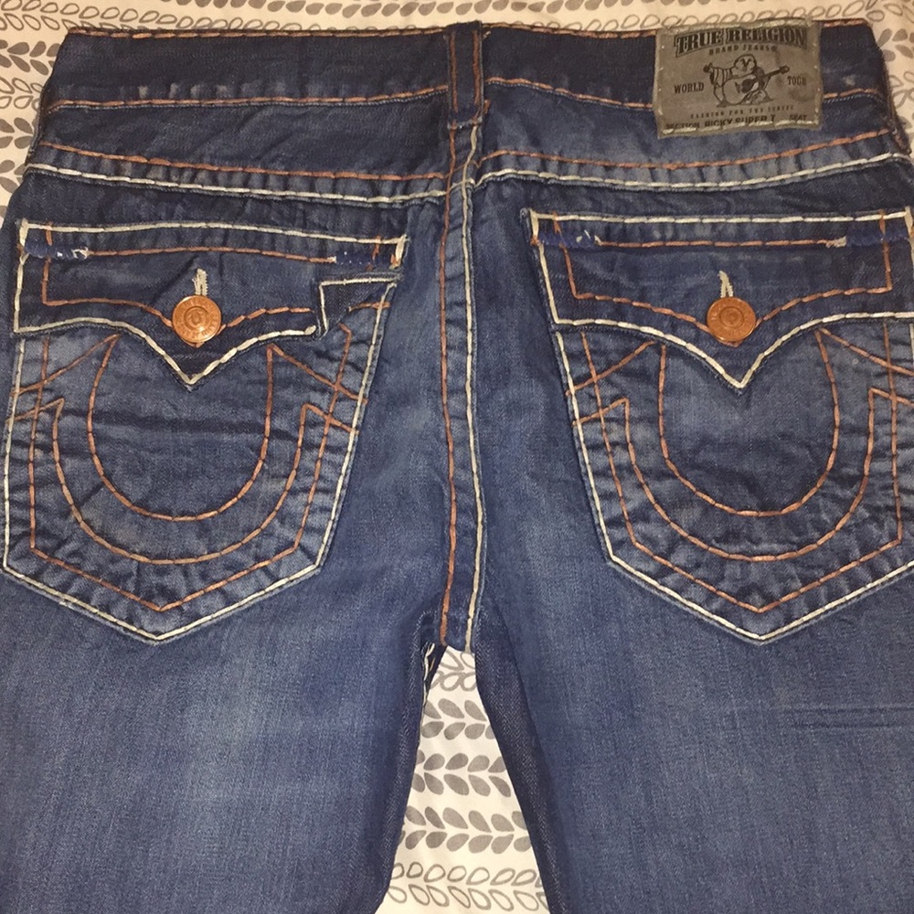 Dark Blue True Religion Jeans